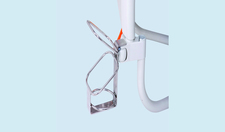 Support pour bouteille d'oxygène vertical 1