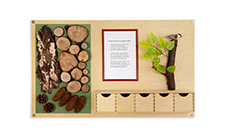 Panneau de souvenirs memoriana