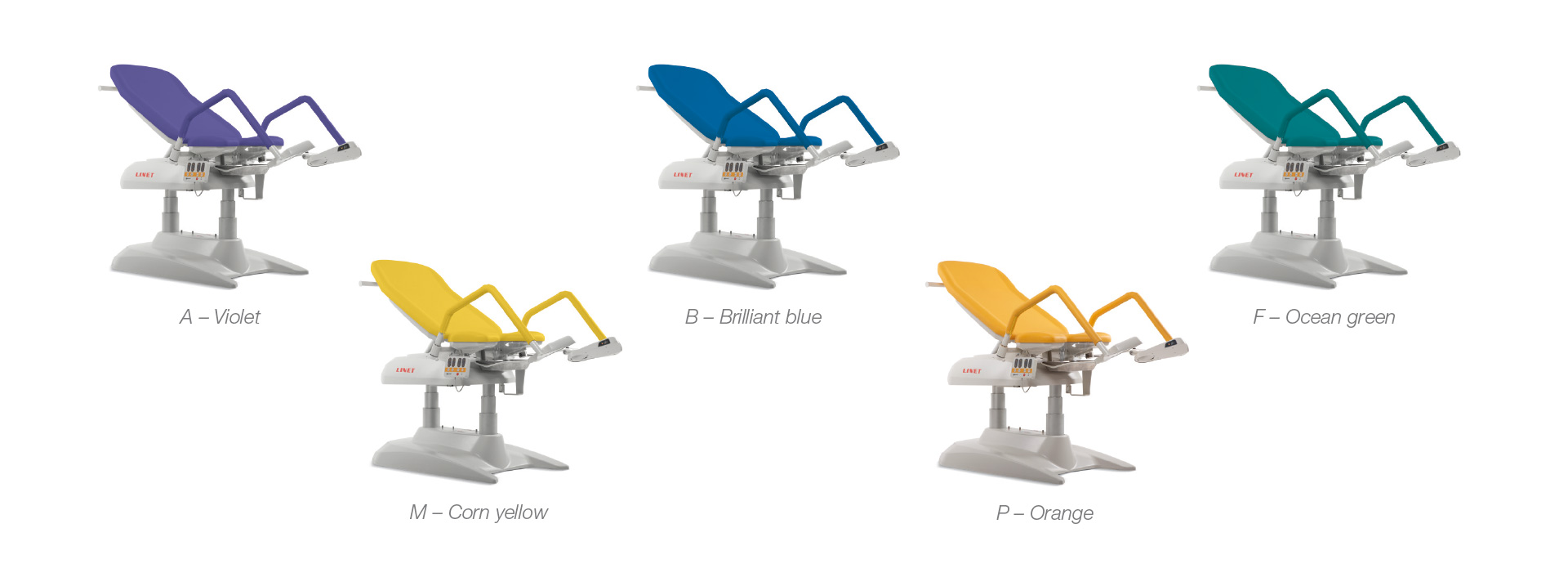 Couleurs disponibles